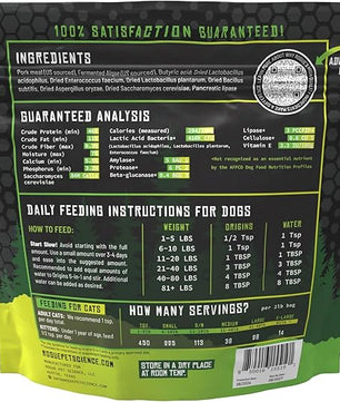 Origins 5-in-1 Dog Supplement - Powdered Food Topper w/Natural Heirloom Pork Protein- Supports Healthy Digestion, Skin, and Coat - Helps Reduce Itching & Joint Inflammation (2 lbs)
