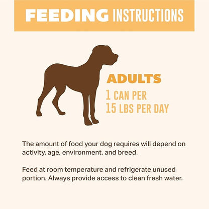 YOUR PET'S KITCHEN Wet Dog Food, Chicken Pot Pie Recipe & Beef Recipe Variety Pack - 13.2 oz Cans (Pack of 12), Made in The USA with Real Chicken