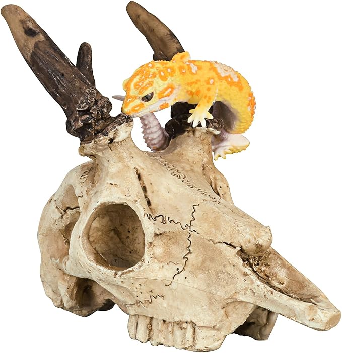 Gecko Tank Accessories Bearded Dragon Cage Accessory Reptile Climbing Decorative for Leopard Geckos,Bearded Dragons,Snakes,Fish 4inch