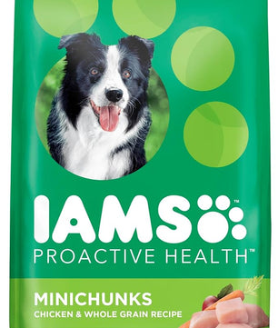 IAMS Proactive Health Minichunks Adult Dry Dog Food with Real Chicken, 7 lb. Bag