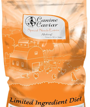Canine Caviar - Special Needs: Chicken & Brown Rice Alkaline Dry Dog Food, Limited Ingredients, Gluten-Free, Based on Science & Research, Veterinary Alternative Diet (22 Pound Bag)