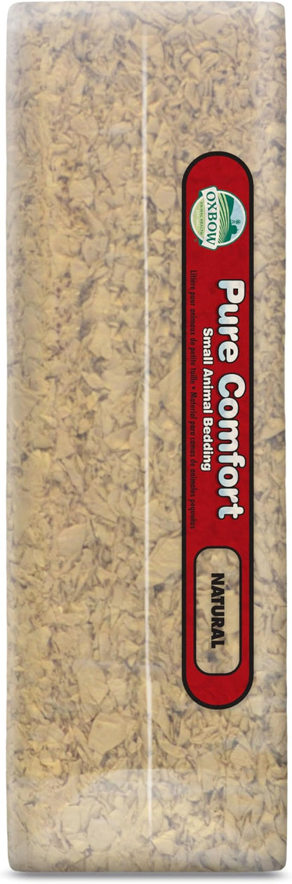 Oxbow Animal Health Pure Comfort Bedding, Rabbit, Hamster, & Guinea Pig Bedding, Bunny Supplies for Litter Box, Pet Safe, 99.9% Dust Free, Natural, 56 Liter Bag