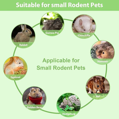 40PCS Timothy Hay Treats Bunny Rabbit Toys for Boredom, Handmade Guinea Pig Chew Treats Toys, Chinchilla Chews for Teeth Small Animals Hamster Rat Gerbil