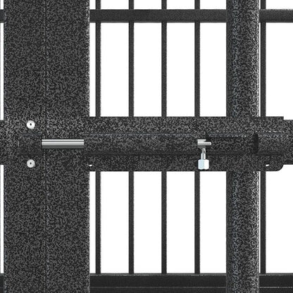 48" Furniture Dog Crate for Large Dogs, Heavy Duty Dog Kennel Indoor with Removable Crate Trays, Wheels and Stylish Wooden Top, Extra Large XL XXL Dog Cage