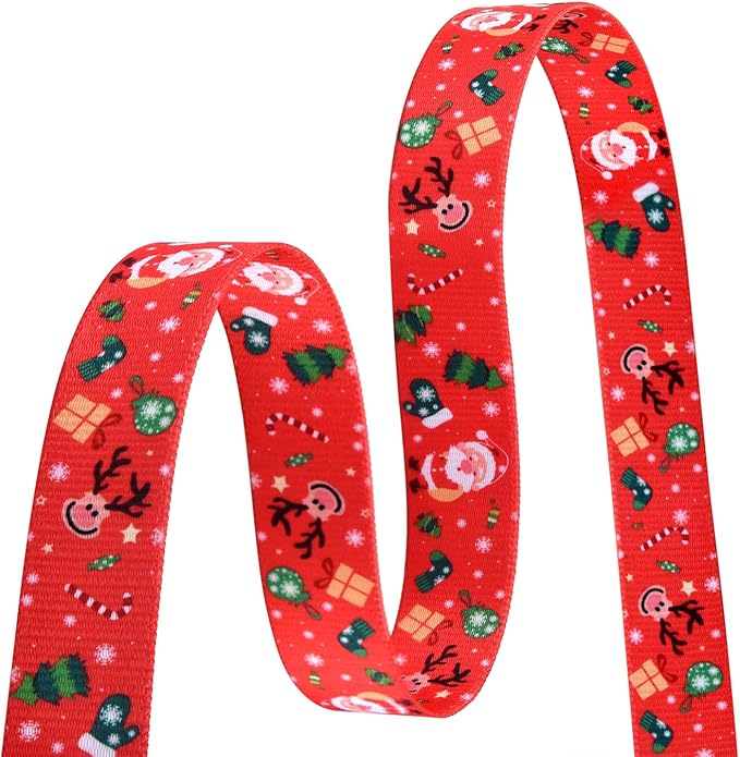 Christmas Dog Collar and Leash Set - Premium Adjustable Dog Collar for Small Medium Large Dogs (Christmas Set,L)