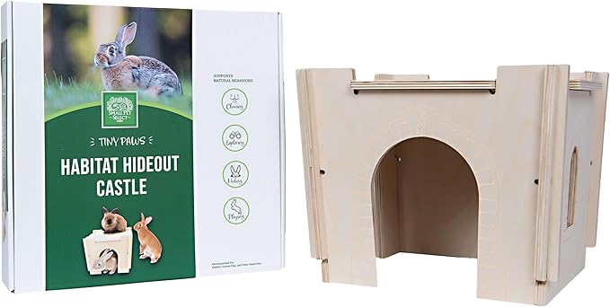 Small Pet Select - Habitat Hideout - Castle- Medium, Rabbits, Guinea Pigs, Other Small Animals