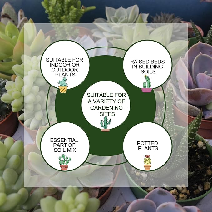 25 LBS GreyMixed Pea Gravel, Natural Succulent and Cactus Gravel Pebbles, Pebbles for Indoor Plants, Natural Gardens Mulching, for Houseplants, for Aquarium Gravel, to Maintain Soil Aeration(4-6mm)