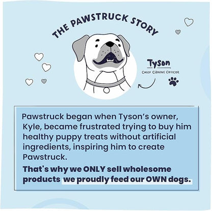 Pawstruck Natural 7” Braided Bully Sticks for Dogs, Tough Long-Lasting, Rawhide-Free, Low Odor, Healthy Single Ingredient Chew Treat for Aggressive Chewers, 10 Count, Packaging May Vary