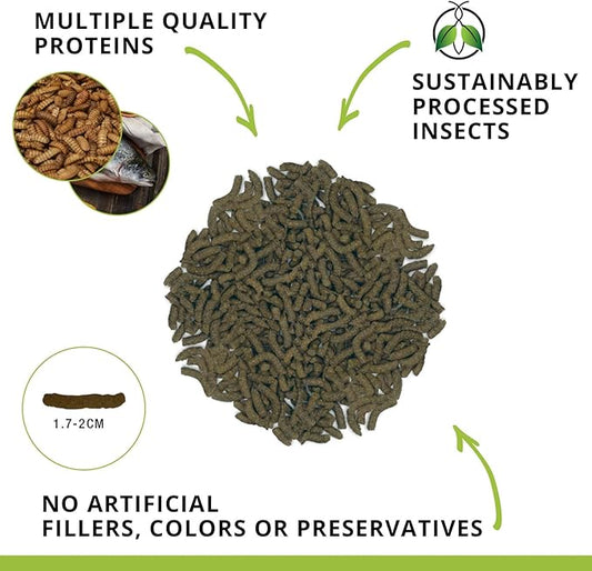 Fluval Bug Bites Bottom Feeder Fish Food, Sticks for Medium to Large Sized Fish, 4.59 oz., A6587 (Pack of 2)
