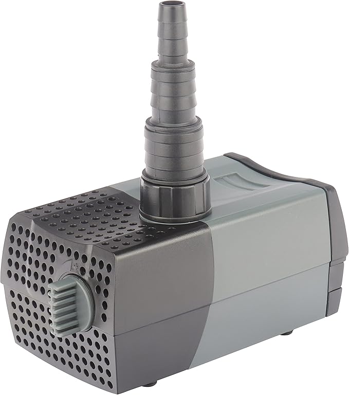 OYO WATER Pond Pumps Submersible Outdoor,555GPH Water Fountain Pump with Fountain Kits for Small Ponds