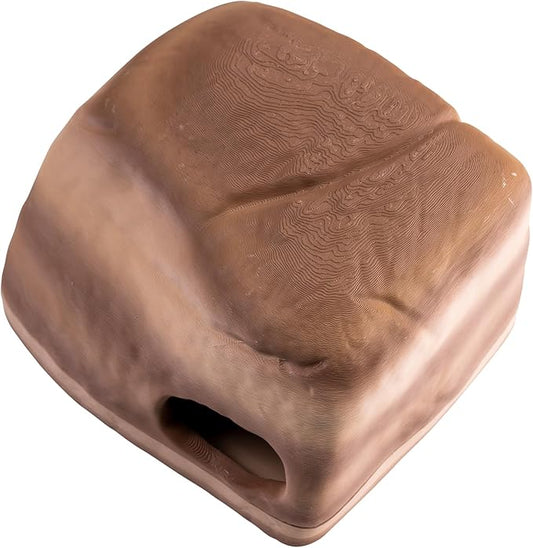 Gecko Cave Reptile Hide – Naturalistic Terrarium Shelter for Geckos, Lizards, Snakes, Bearded Dragons, Tortoises & Other Reptiles