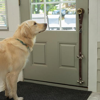 Caldwell's Pet Supply Co. Dog Potty Bells, Dog Door Bell, Bells to Go Outside, Potty Training Bell, Dogs Doorbell, Dogs Potty Doorbell, Ring to Go Pee, All Breed Puppy Training Tool