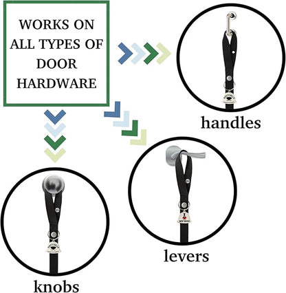 Caldwell's Pet Supply Co. Dog Potty Bells, Dog Door Bell, Bells to Go Outside, Potty Training Bell, Dogs Doorbell, Dogs Potty Doorbell, Ring to Go Pee, All Breed Puppy Training Tool