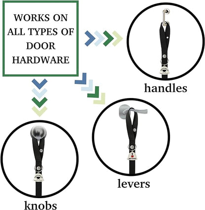 Caldwell's Pet Supply Co. Dog Potty Bells, Dog Door Bell, Bells to Go Outside, Potty Training Bell, Dogs Doorbell, Dogs Potty Doorbell, Ring to Go Pee, All Breed Puppy Training Tool