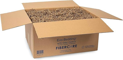 Eco Bedding 99% Dust-Free Paper Bedding for Small Pets & Birds, Eco Natural, 10L - Safe, Clean & Comfortable Nesting Material, Ammonia Blocker