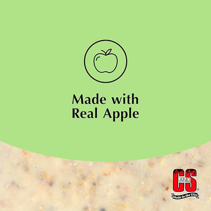 C&S Apple Suet Treat, 11.75 Ounce, 8 Pack