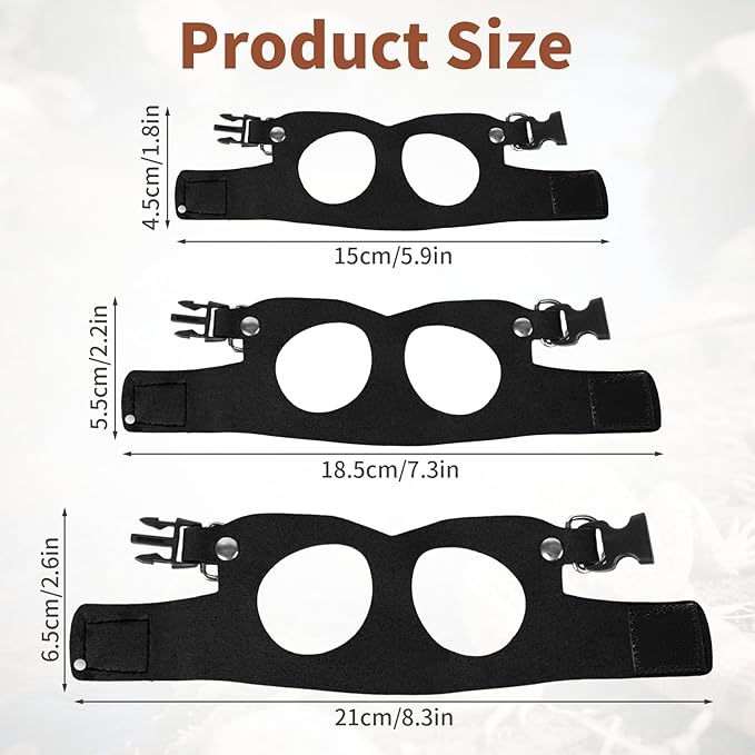 Black Bearded Dragon Leash and Harness Set, 3 Size Easy Walk Bearded Dragon Harness, Adjustable Traction Rope Ferret Harness and Leash Set Cat Rat Accessories Stuff for Squirrel