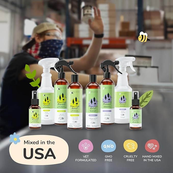 Flea|Tick Protect Spray - Lavender (32oz)