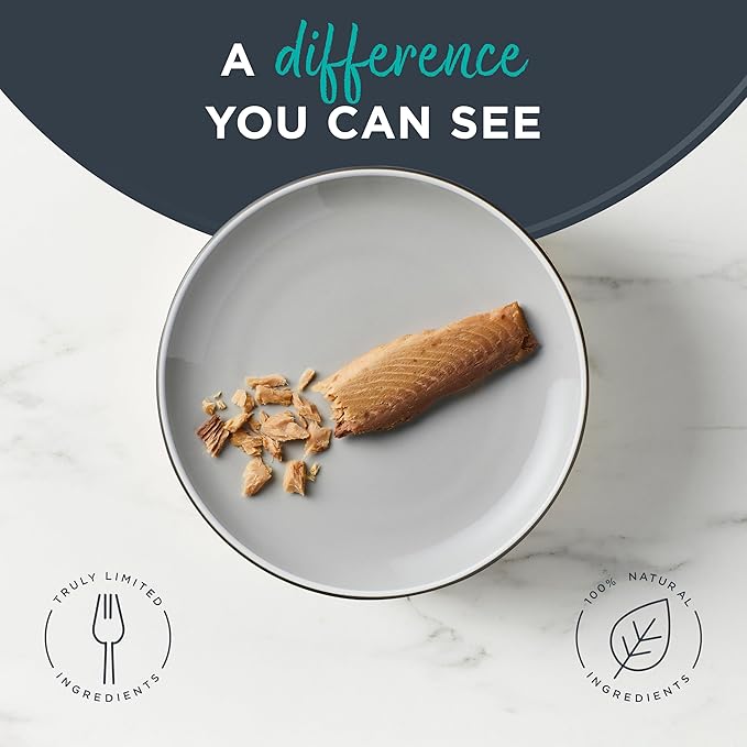 Reveal Natural Cat Treats, 6 Count Single Ingredient Treat for Cats, Grain Free, Whole Tuna Loin, 1.06 oz Bags