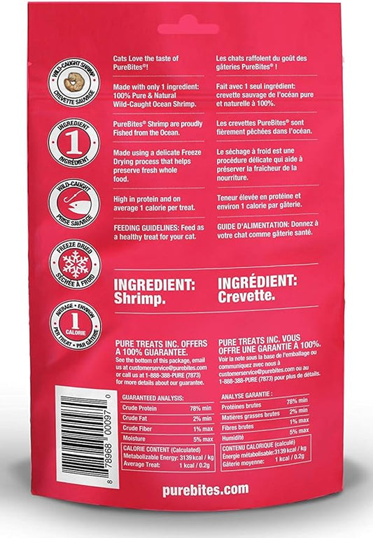 PureBites Freeze-Dried Cat Treats with Shrimp .53 oz