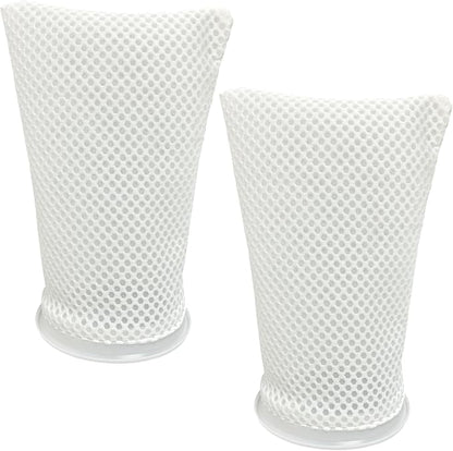 7 Inch 20 Pack 150 Micron Honeycomb Filter Socks for Fish Tank, Aquarium Filter Sock 3D Honeycomb Design Filter Sock, Aquarium Filter Bags for Saltwater