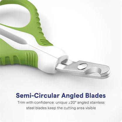Cat Nail Clippers for Beginners and Groomers - Best Pet Nail Clippers & Claw Trimmer for Home Grooming Kit - Grooming Tool for Small Animals Tiny Dog Indoor Cat Bunny Rabbit Bird Kitten - Ebook Guide
