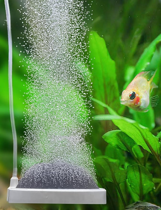 Aquarium Air Stone Fish Tank Bubbler Small Nano Air Bubble Stone Super-High Dissolved Oxygen Diffuser Makes Super Tiny Bubbles 4 Inch