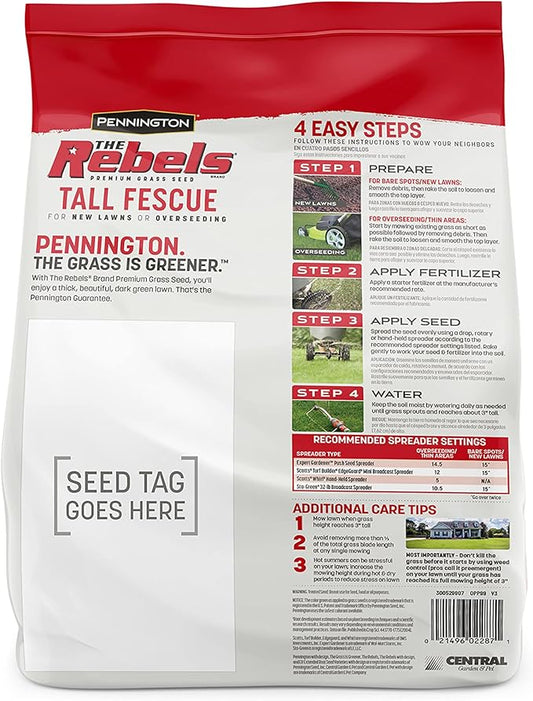 Pennington The Rebels Tall Fescue Grass Seed Mix 3 lb