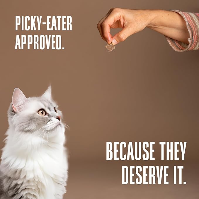 Whole Life Cat Just One Tuna Freeze Dried Cat Treats - Human Grade High Protein Food, Healthy Training Snacks, Freeze Dried Tuna Food Toppers, USA Made Natural Treats - 3 oz (Pack of 1)