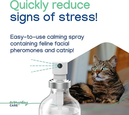 Virbac Zenifel Cat Spray for Managing Stress-Related Behaviors in Kittens & Cats - Quick-Acting - Ideal for Unexpected Stressful Situations - 1 Bottle