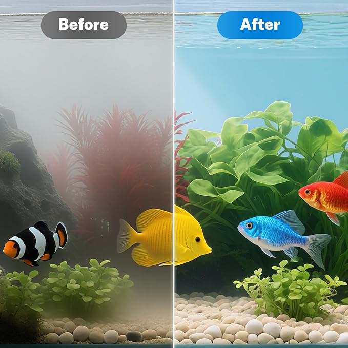 10 pcs Medium Filter Cartridges Compatible with Tetra Whisper Bio-Bag Filters Aquarium Replacement Filter Cartridge for Whisper ReptoFilter and 10i IQ10 PF10 Power Filters