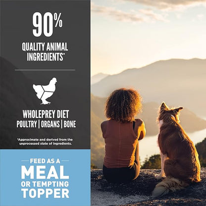 ORIJEN Grain Free High Protein Freeze Dried Dog Food & Topper Original Recipe 6oz Bag