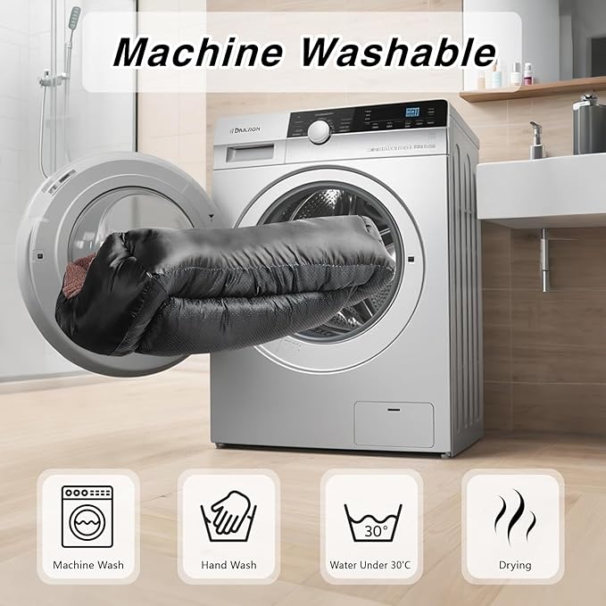 Dog Bed Medium Size Dog, Rectangle Washable Pet Couch, Warm and Comfortable Sleeping Pet Bed with Nonskid Bottom, Black