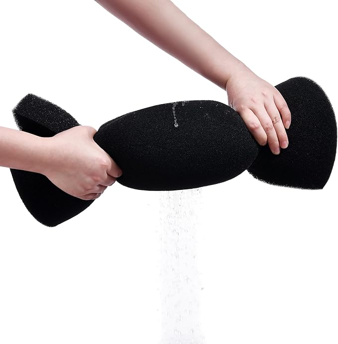 Bio Filter Foam Sponges,20"x20"x1.6" 50PPI Filter Media Pad,Cut-to-Size Foam for Aquarium Fish Tank