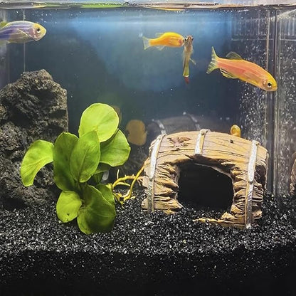 20 lbs Black Silica Sand. Decorative Aquarium Gravel Substrate for Fish Tank, Plants Potted, Fire Pits, Candle, Vase Filler and Crafts