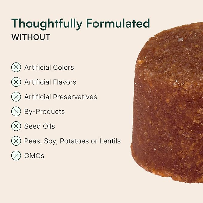 Wuffes 23-in-1 Dog Multivitamin Supplement for Hip & Joint, Skin & Coat and Immune System Support with Omega 3, Iron, Zinc, Vitamin C - Minerals & Vitamins for Senior Dogs and Puppies - 30 Soft Chews