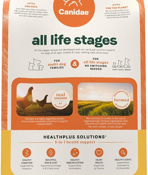 Canidae All Life Stages Real Chicken & Ancient Grains Recipe – High Protein Premium Dry Dog Food for All Ages, Breeds, and Sizes– 27 lbs.