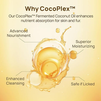 HICC PET Dog Ear Finger Wipes, Ear Cleaner Wipes for Dogs & Cats, Dog Ear Infection Treatment to Relief Itching & Inflammation, Remove Wax, Dirt & Stop Smelly, Non-Irritating, 50ct(Coconut Scent)