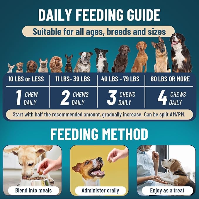 Flea and Tick Prevention for Dogs Chewable, 200 Soft Treats Natural Oral Dog Flea and Tick Treatment Chews Support Dog Skin & Digestive Supplement for Dogs Puppies All Breeds & Ages, Beef Flavor