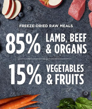 Instinct Freeze Dried Raw Meals, Natural Dry Dog Food, Grain Free - Grass Fed Lamb, 24 oz. Bag