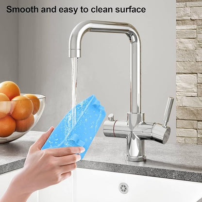 6 Pack Feeder (Blue, Pink), Hanging Feeder,Food and Water Container, Bath Water Bowl Universal for Birds Hamsters Mice Rats Rabbit Guinea Pig Small Pets (M)