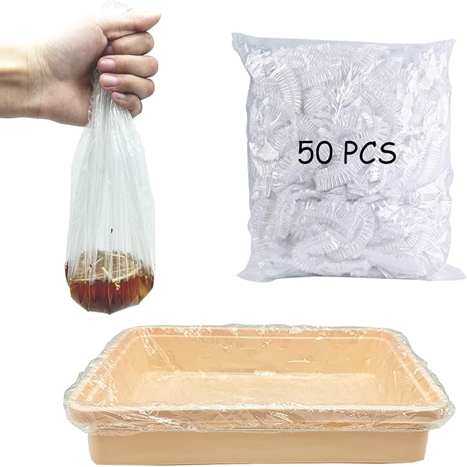 Disposable Plastic Rabbit Cage Liner Guinea Pig Litter Box Liner Small Animal Litter Pan Bags Leak Proof Toilet Film for Bunny Chinchilla Hedgehog Bird