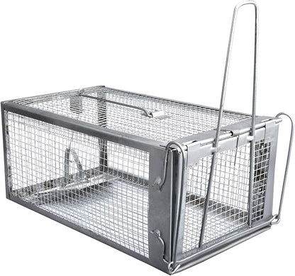 Gingbau Chipmunk Trap Humane Live Mouse Rat Cage Trap - Small