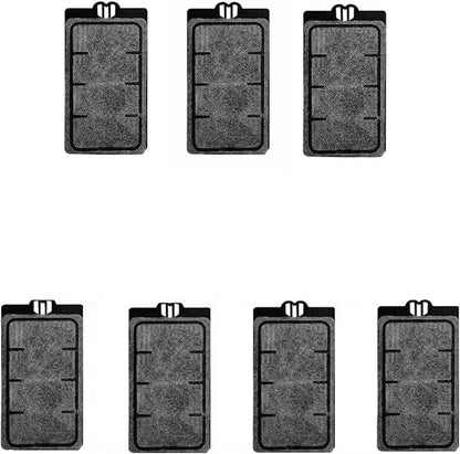 7 Pack 3-Layer Auqarium Filter Replacement Plates,Turtle Filter Cartridges or Fish Tank Filter Sponges for Low-Water Filter
