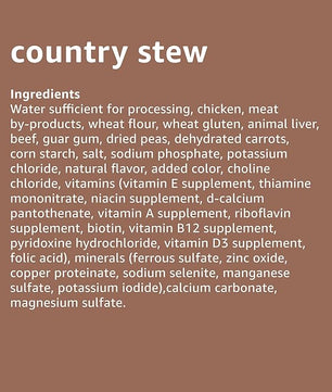Amazon Basics Wet Dog Food Variety Pack, Country Stew Flavor and Cuts in Gravy with Beef, Made with Natural Ingredients, 13.2oz Cans (Pack of 12)