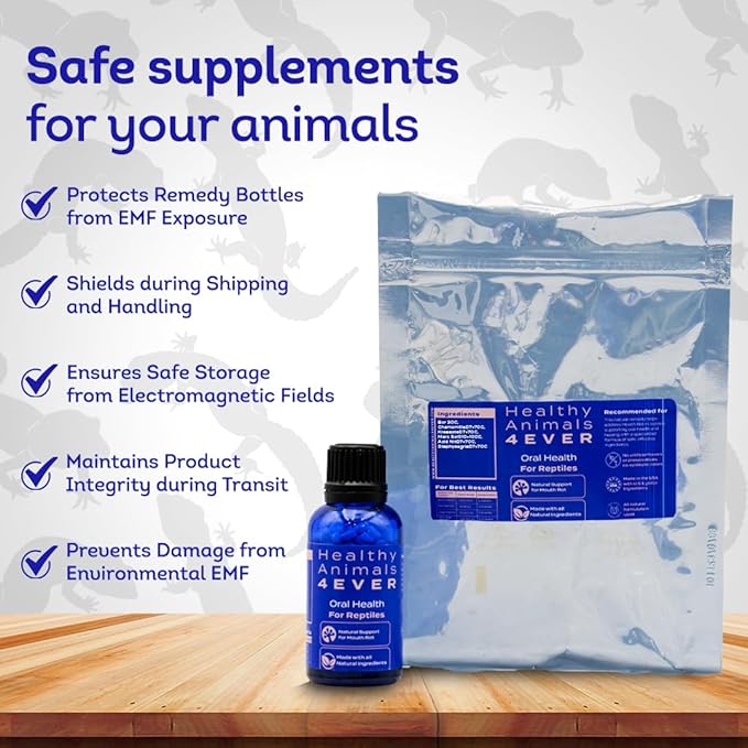 HA4E - Reptile Oral Health Support - Natural Mouth Rot Relief & Oral Hygiene Formula - Supports Gum Health, Comfort & Healing - 300 Tablets