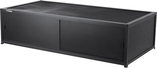 Versatile PVC Reptile Cabinet with Acrylic/PVC Door Options - Large Reptile Terrarium 48x24x12 inch Ideal for Snake Cage or Multi-Functional Enclosure (12-Inches Height)