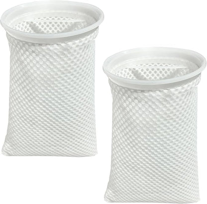 7 Inch 2 Pack 150 Micron Honeycomb Filter Socks for Fish Tank, Aquarium Filter Sock 3D Honeycomb Design Filter Sock, Aquarium Filter Bags for Saltwater