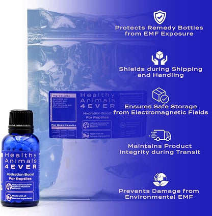HealthyAnimals4Ever HA4E - Reptile Hydration Boost - Natural Formula for Moisture Balance, Skin Vitality & Energy Support - Ideal for Low-Humidity Environments - 300 Tablets