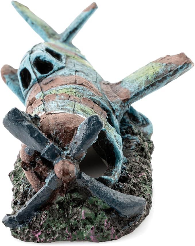 Fish Tank Decoration – Resin Cave Decor for Shrimp, Betta, Goldfish & Reptiles – Adds Natural Beauty and Stress-Free Environment